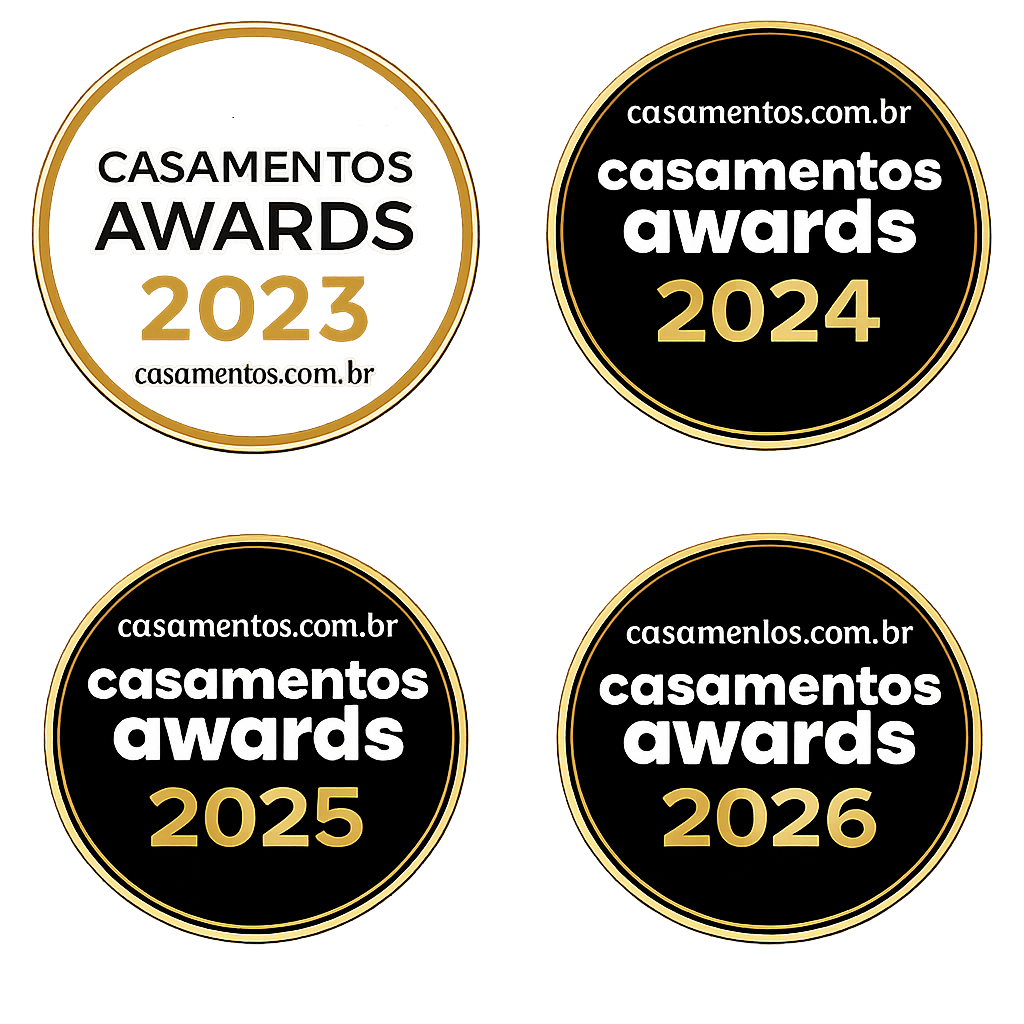 Casamentos Awards 2023, 2024, 2025 e 2026 — casamentos.com.br